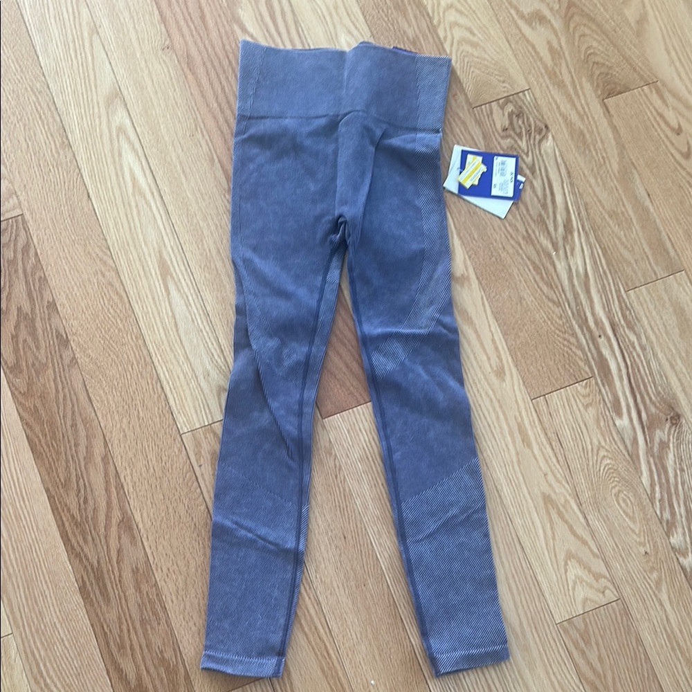 JoyLab Gray Leggings with Elastic Waistband